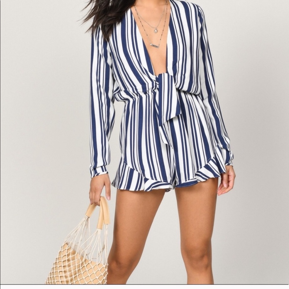 Striped Tobi Romper